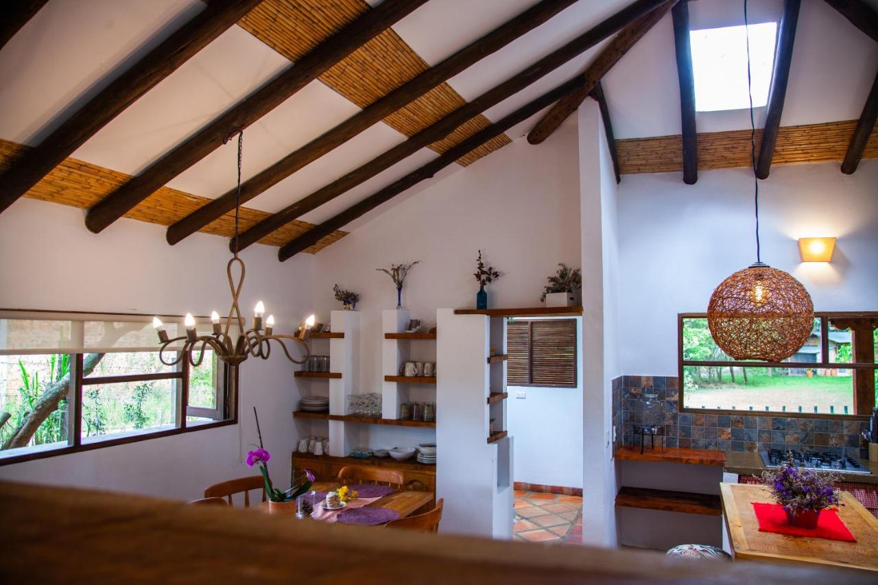 Clavellino House En Villa De Leyva - Tranquilidad Y Naturaleza En Reserva Natural Urbana! Kültér fotó